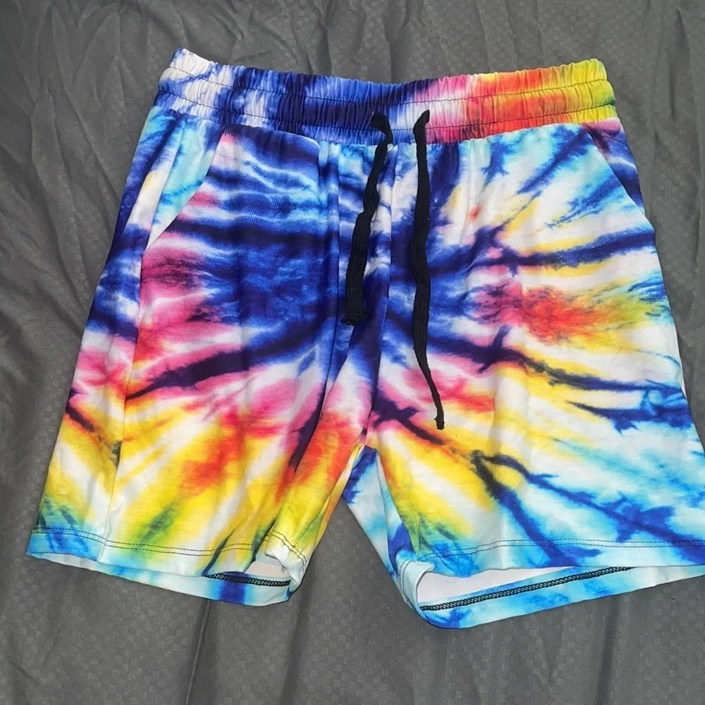 OS Tie dyed shorts